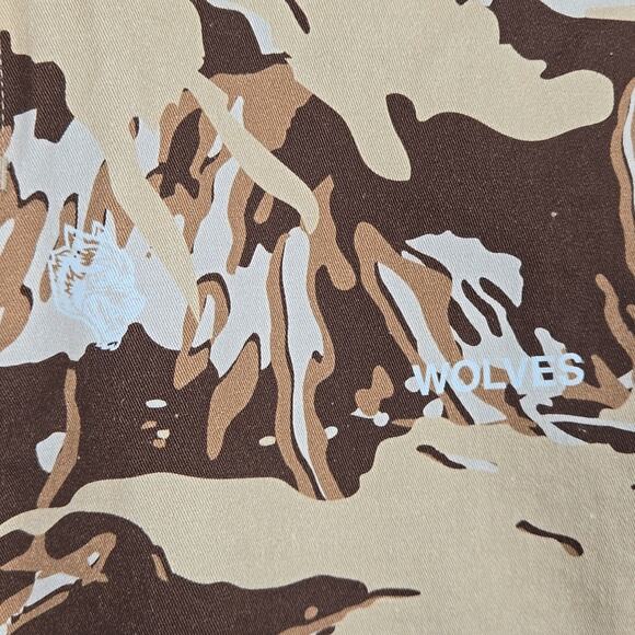 Darc Sport American Wolf Camoflauge Khaki Chino Pants Size 32 - Picture 6 of 9